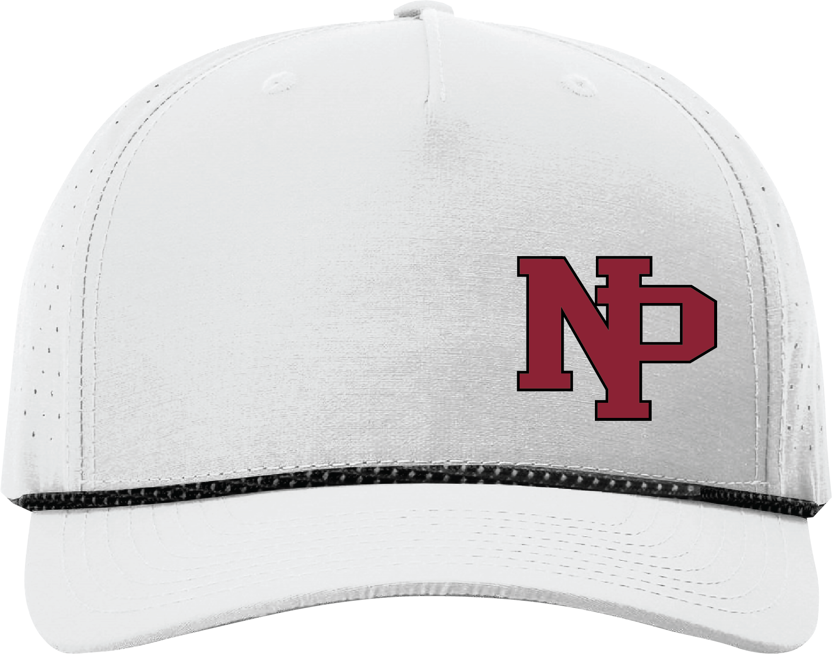 Richardson 355 Richardson Laser Perf Performance Rope Cap (Silver)